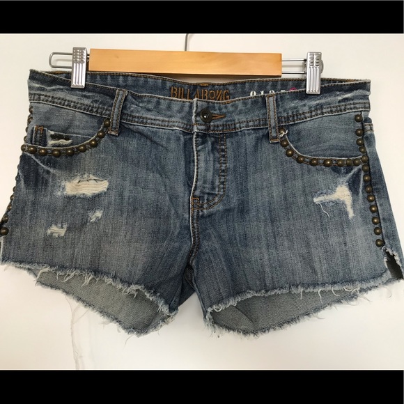 Billabong studded jean short - Picture 2 of 3